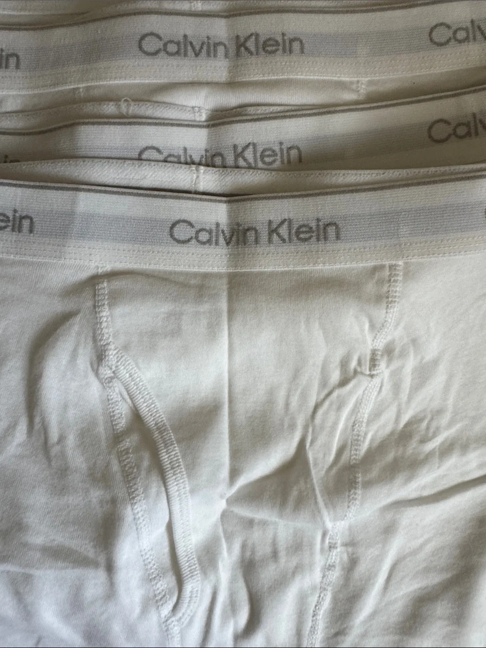 New Calvin Klein Men's White Boxer Briefs - 4 Pack